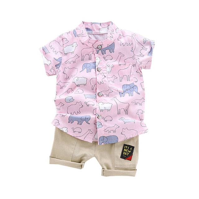 Summer T-shirt & Shorts Suits