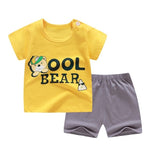 Load image into Gallery viewer, Cotton Soft Shorts Suit Sets
