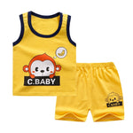 Load image into Gallery viewer, Cotton Soft Shorts Suit Sets
