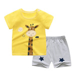 Load image into Gallery viewer, Cotton Soft Shorts Suit Sets
