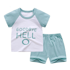 Cotton Soft Shorts Suit Sets