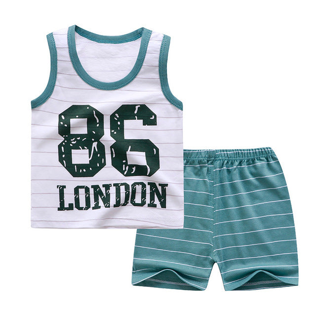 Cotton Soft Shorts Suit Sets