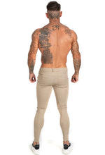 Load image into Gallery viewer, Beverlia Mens Clothing Mens Fashion | Men Chinos Trousers Skinny Super Stretch Chino Pants Slim Fit Mens Casual Pant Plaid Grey Elastic Waist London Fashion mens chino trousers original brand casual dress pants slim fit cargo pants mens fashion trends 2020 styles list latest fashion for men&#39;s usa trends london fashion
