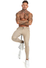 Load image into Gallery viewer, Beverlia Mens Clothing Mens Fashion | Men Chinos Trousers Skinny Super Stretch Chino Pants Slim Fit Mens Casual Pant Plaid Grey Elastic Waist London Fashion mens chino trousers original brand casual dress pants slim fit cargo pants mens fashion trends 2020 styles list latest fashion for men&#39;s usa trends london fashion
