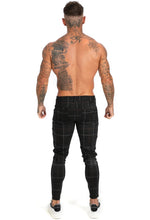 Load image into Gallery viewer, Beverlia Mens Clothing Mens Fashion | Men Chinos Trousers Skinny Super Stretch Chino Pants Slim Fit Mens Casual Pant Plaid Grey Elastic Waist London Fashion mens chino trousers original brand casual dress pants slim fit cargo pants mens fashion trends 2020 styles list latest fashion for men&#39;s usa trends london fashion
