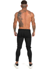 Load image into Gallery viewer, Black Stripe Chinos
